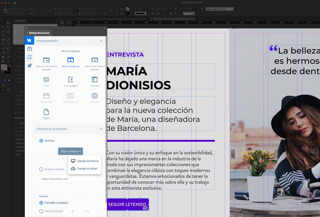 webpublication: la solución profesional de creación de contenidos digitales.